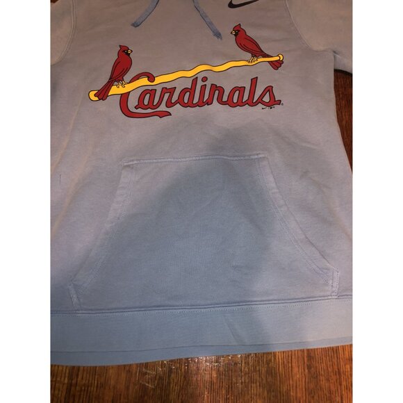 Blue Nike St. Louis Cardinals Graphic Pullover Hoodie Size Small - Picture 12 of 16